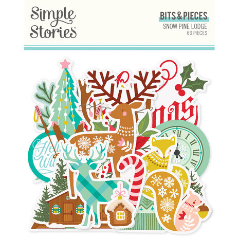 Simple Stories Snow Pine Lodge Bits & Pieces (23118)