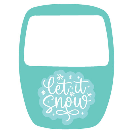 Simple Stories Snow Pine Lodge Chipboard Frames (23125)