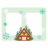 Simple Stories Snow Pine Lodge Chipboard Frames (23125)
