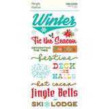 Simple Stories Snow Pine Lodge Foam Stickers (23126)