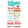 Simple Stories Snow Pine Lodge Foam Stickers (23126)