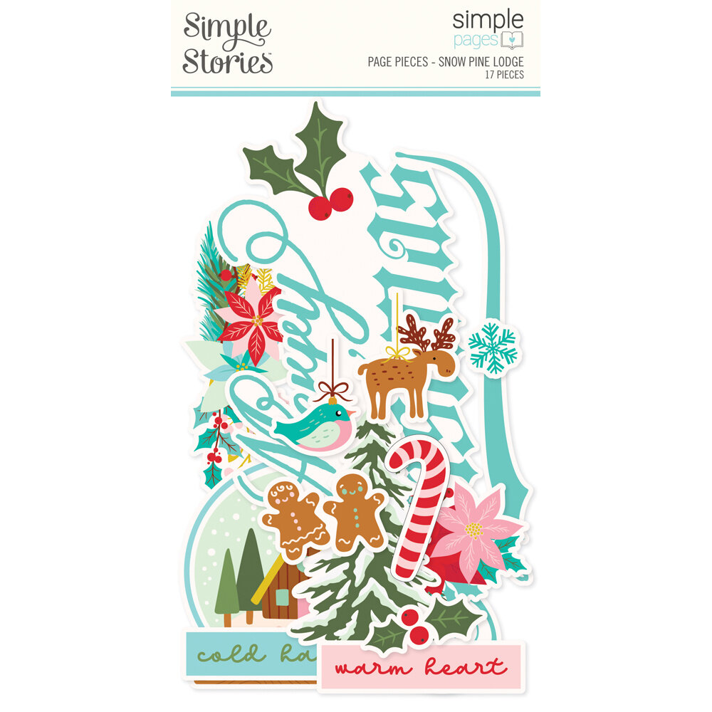 Simple Stories Snow Pine Lodge Simple Pages Pieces (23131)
