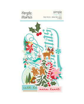 Simple Stories Snow Pine Lodge Simple Pages Pieces (23131)