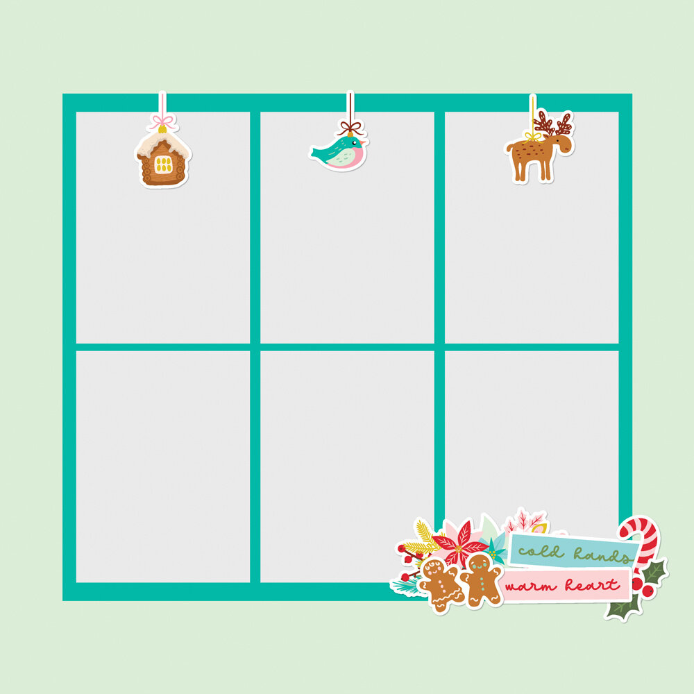 Simple Stories Snow Pine Lodge Simple Pages Pieces (23131)