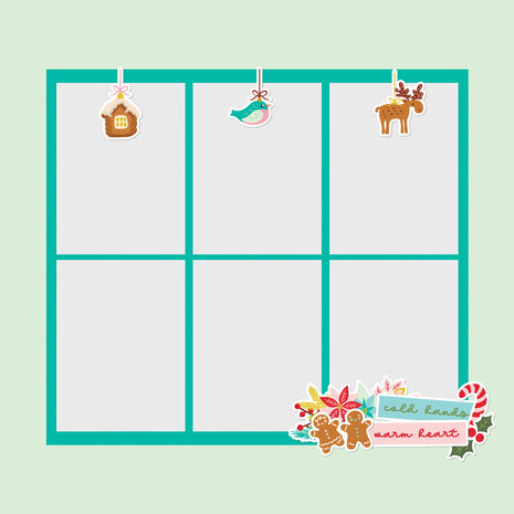 Simple Stories Snow Pine Lodge Simple Pages Pieces (23131)