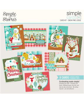 Simple Stories Snow Pine Lodge Simple Cards Kit (23132)