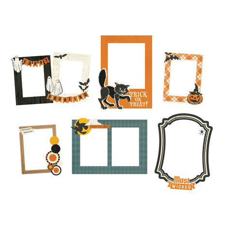 Simple Stories Simple Vintage Scary Stories Chipboard Frames (22820)