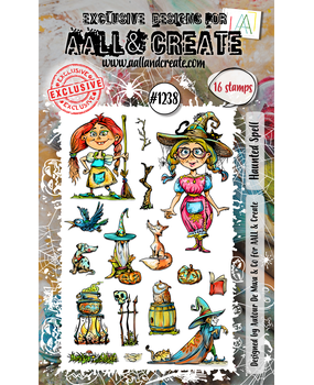 Aall and Create Stamp Set A6 Haunted Spell (AALL-TP-1238)