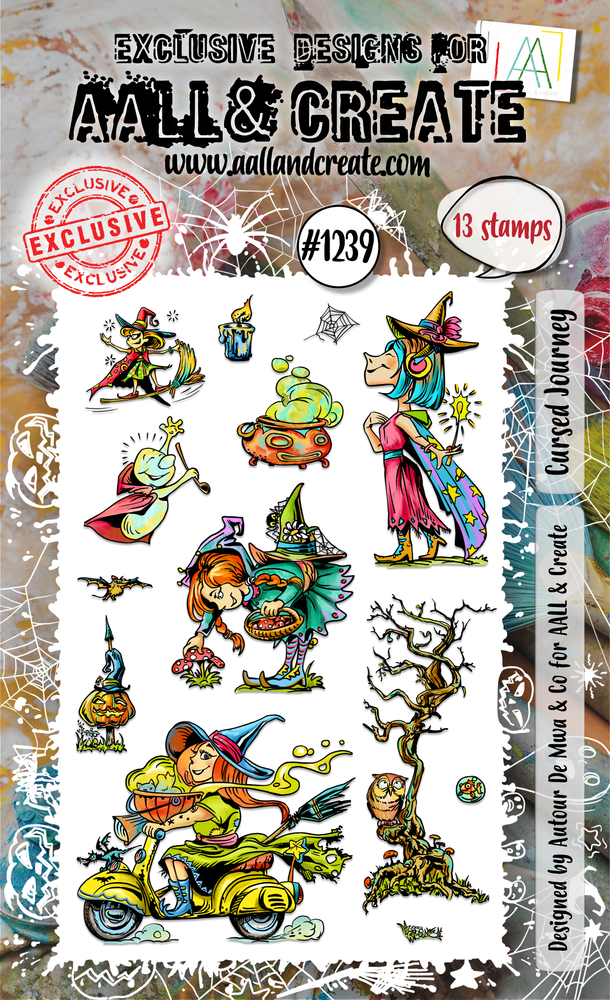 Aall and Create Stamp Set A6 Cursed Journey (AALL-TP-1239) Aall and Create Stamp Set A6 Cursed Journey (AALL-TP-1239)