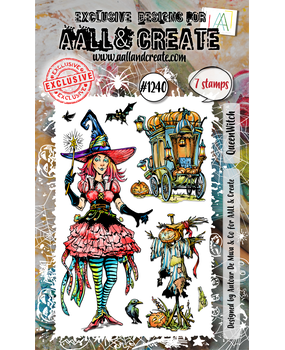 Aall and Create Stamp Set A6 QueenWitch (AALL-TP-1240)