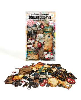 Aall and Create Ephemera Die-Cuts A6 Clipped Mailers (AALL-EP-067)