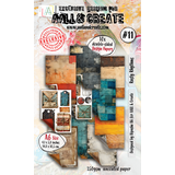 Aall and Create Design Paper A6 Rusty Rhythms (AALL-PA-011)