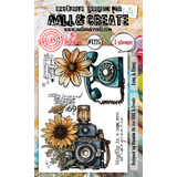 Aall and Create Stamp Set A6 Lens & Lines (AALL-TP-1225)