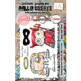 Aall and Create Stamp Set A7 Angel and Devil (AALL-TP-1201)