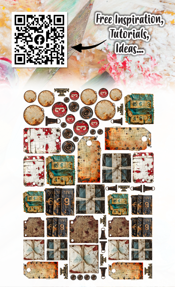 Aall and Create Ephemera Die-Cuts A6 Clipped Mailers (AALL-EP-067) Aall and Create Ephemera Die-Cuts A6 Clipped Mailers (AALL-EP-067)