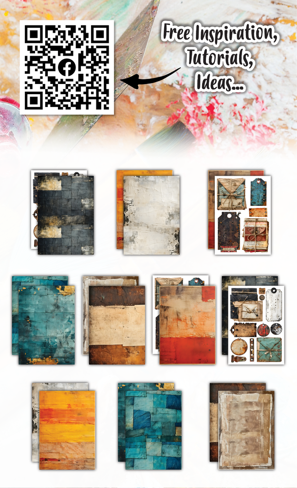 Aall and Create Design Paper A6 Rusty Rhythms (AALL-PA-011) Aall and Create Design Paper A6 Rusty Rhythms (AALL-PA-011)