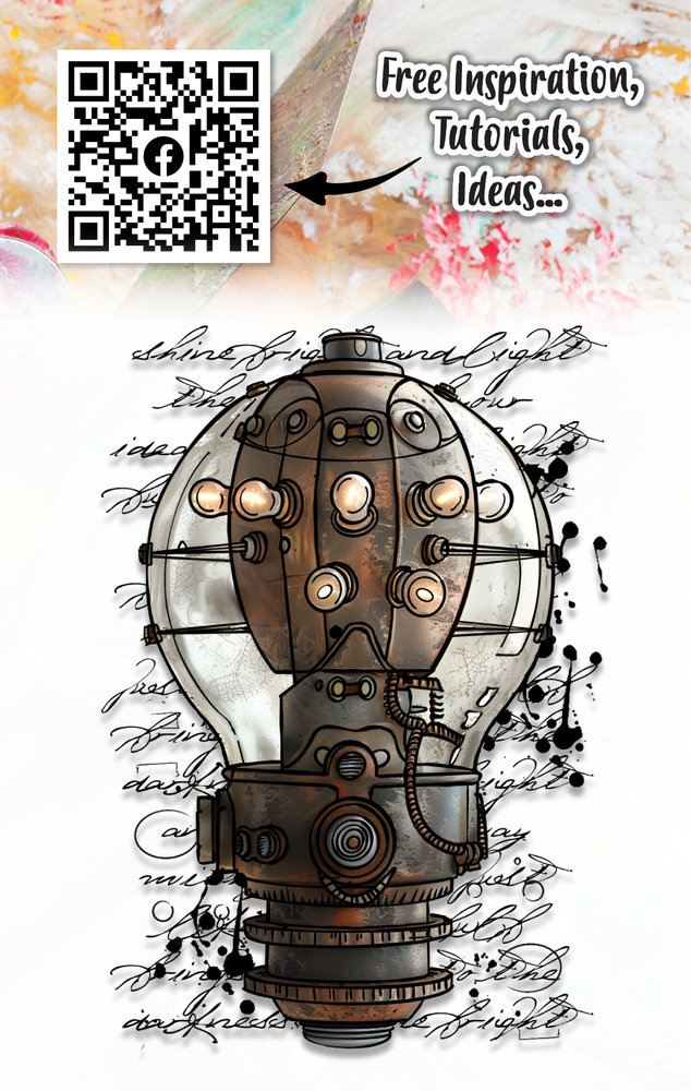 Aall and Create Stamp Set A7 Edison Glow (AALL-TP-1228)