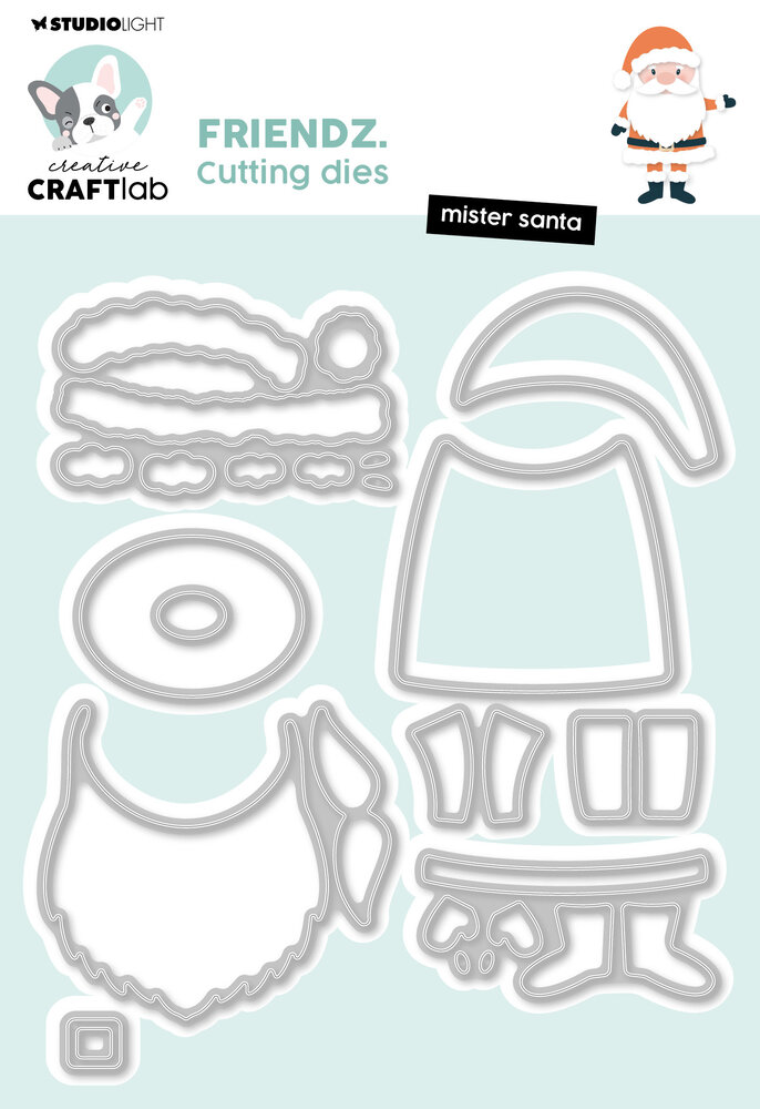 Creative Craftlab Friendz Cutting Die Mister Santa (CCL-FR-CD877) (DISCONTINUED)