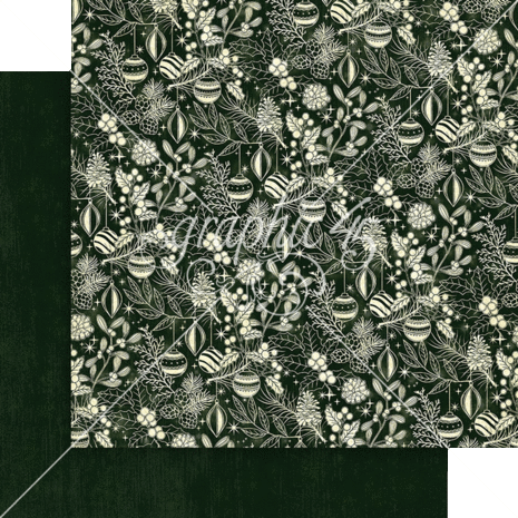 Graphic 45 Merry & Bright 12x12 Inch Patterns & Solids Pack (4502915)