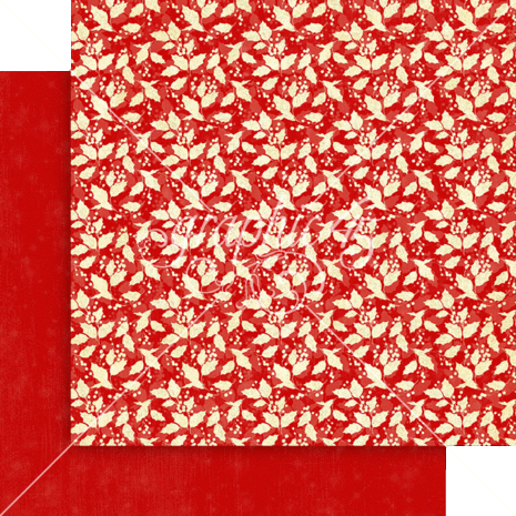 Graphic 45 Merry & Bright 12x12 Inch Patterns & Solids Pack (4502915)