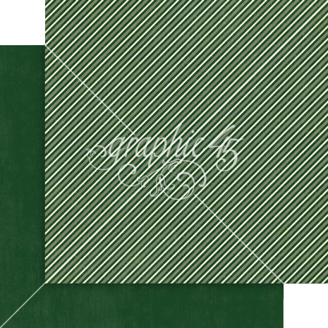 Graphic 45 Merry & Bright 12x12 Inch Patterns & Solids Pack (4502915)