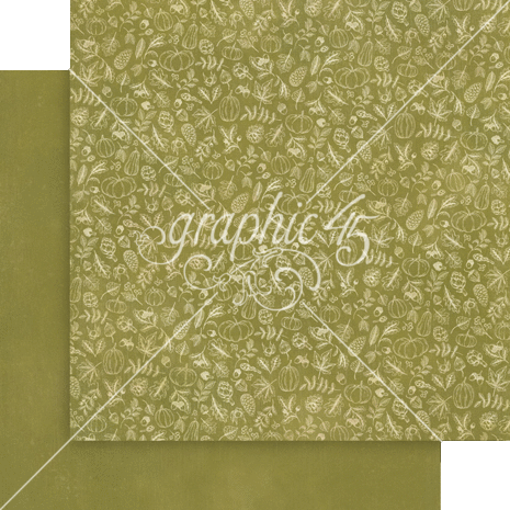 Graphic 45 Autumn Greetings 12x12 Inch Patterns & Solids Pack (4502900) Graphic 45 Autumn Greetings 12x12 Inch Patterns & Solids Pack (4502900)