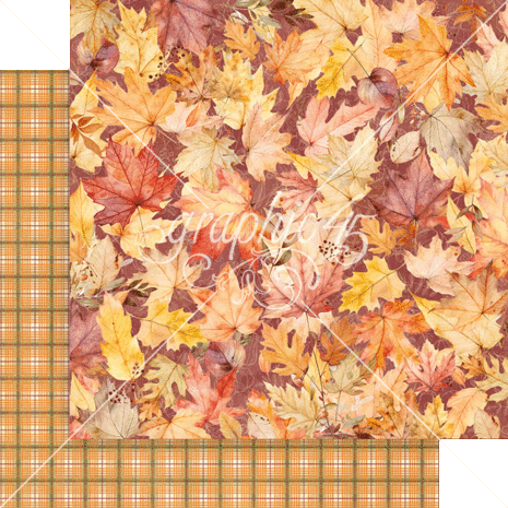 Graphic 45 Autumn Greetings 8x8 Inch Collection Pack (4502898)