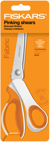 Fiskars Scissors Fabric Pinking Zig-zag Edge 24cm (1070024) Fiskars Scissors Fabric Pinking Zig-zag Edge 24cm (1070024)