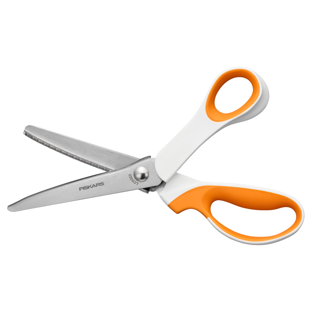 Fiskars Scissors Fabric Pinking Zig-zag Edge 24cm (1070024) Fiskars Scissors Fabric Pinking Zig-zag Edge 24cm (1070024)