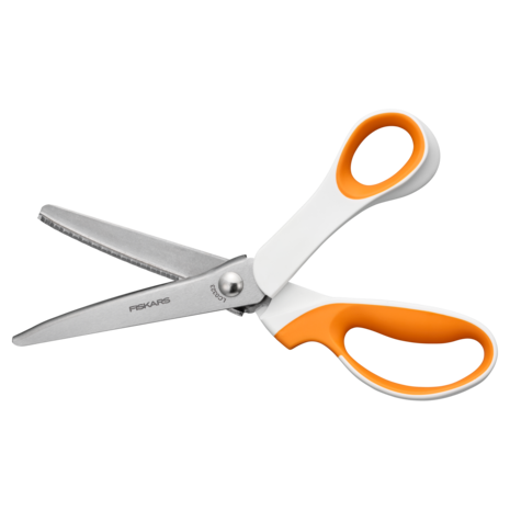 Fiskars Scissors Fabric Pinking Zig-zag Edge 24cm (1070024) Fiskars Scissors Fabric Pinking Zig-zag Edge 24cm (1070024)