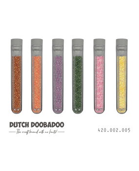 Dutch Doobadoo Glitter Set Happy Harvest (6pcs) (420.002.005)