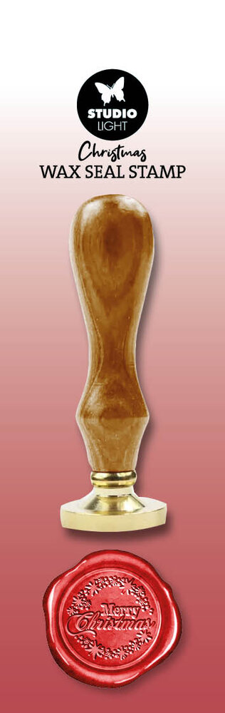 Studio Light Merry Christmas Christmas Wax Seal Stamp (SL-ES-WAX23) (BASIC)