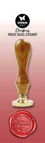 Studio Light Merry Christmas Christmas Wax Seal Stamp (SL-ES-WAX23) (BASIC)