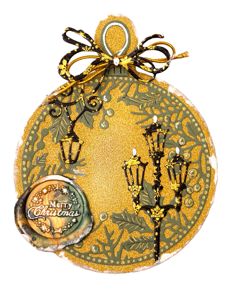 Studio Light Merry Christmas Christmas Wax Seal Stamp (SL-ES-WAX23) (BASIC)