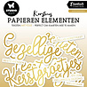 Studio Light Paper Elements Kerstwensen w/ Gold Foil Christmas Essentials (SL-ES-PE16) Studio Light Paper Elements Kerstwensen w/ Gold Foil Christmas Essentials (SL-ES-PE16)