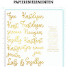 Studio Light Paper Elements Kerstwensen w/ Gold Foil Christmas Essentials (SL-ES-PE16) Studio Light Paper Elements Kerstwensen w/ Gold Foil Christmas Essentials (SL-ES-PE16)