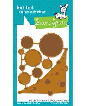 Lawn Fawn Bokeh Circles Hot Foil Plates (LF3532)