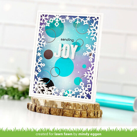 Lawn Fawn Bokeh Circles Hot Foil Plates (LF3532) Lawn Fawn Bokeh Circles Hot Foil Plates (LF3532)