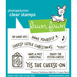 Lawn Fawn Cheesy Christmas Add-On Clear Stamps (LF3502)
