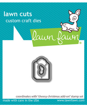 Lawn Fawn Cheesy Christmas Add-On Lawn Cuts Dies (LF3503)