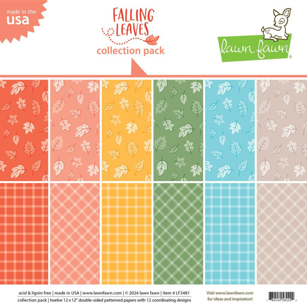 Lawn Fawn Falling Leaves Collection Pack (LF3481) Lawn Fawn Falling Leaves Collection Pack (LF3481)