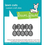 Lawn Fawn String of Lights Backdrop Extra Bulbs Add-On Lawn Cuts Dies (LF3527)