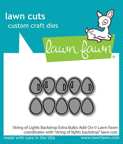 Lawn Fawn String of Lights Backdrop Extra Bulbs Add-On Lawn Cuts Dies (LF3527) Lawn Fawn String of Lights Backdrop Extra Bulbs Add-On Lawn Cuts Dies (LF3527)