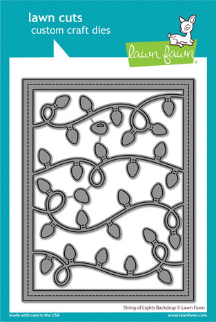Lawn Fawn String of Lights Backdrop Lawn Cuts Dies (LF3526) Lawn Fawn String of Lights Backdrop Lawn Cuts Dies (LF3526)