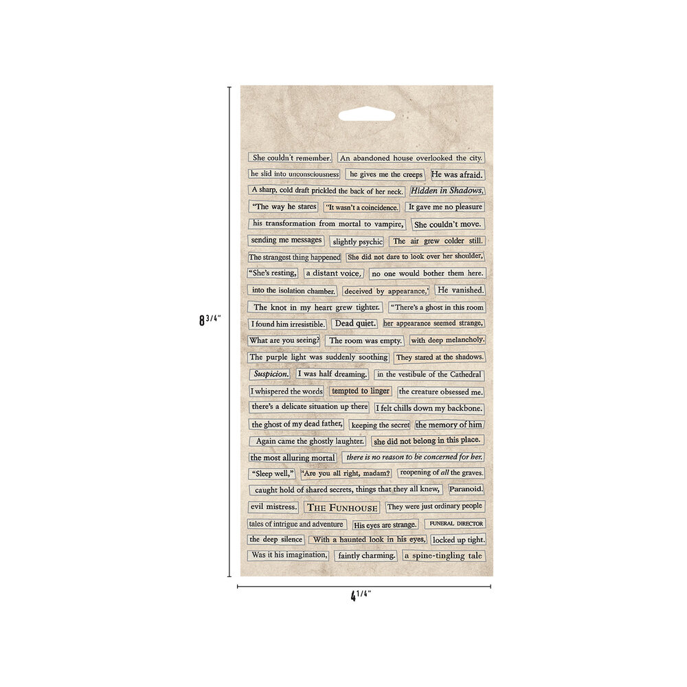 Idea-ology Tim Holtz Halloween Sticker Book (TH94402) (DISCONTINUED) Idea-ology Tim Holtz Halloween Sticker Book (TH94402) (DISCONTINUED)