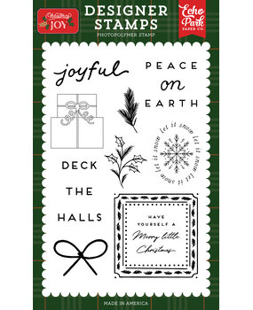 Echo Park Joyful Sprigs Clear Stamp (CJ385045) Echo Park Joyful Sprigs Clear Stamp (CJ385045)