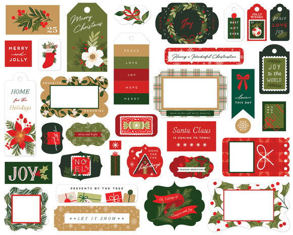 Echo Park Christmas Joy Frames & Tags (CJ385025) Echo Park Christmas Joy Frames & Tags (CJ385025)