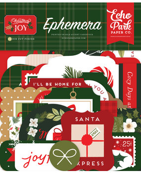 Echo Park Christmas Joy Ephemera (CJ385024) Echo Park Christmas Joy Ephemera (CJ385024)