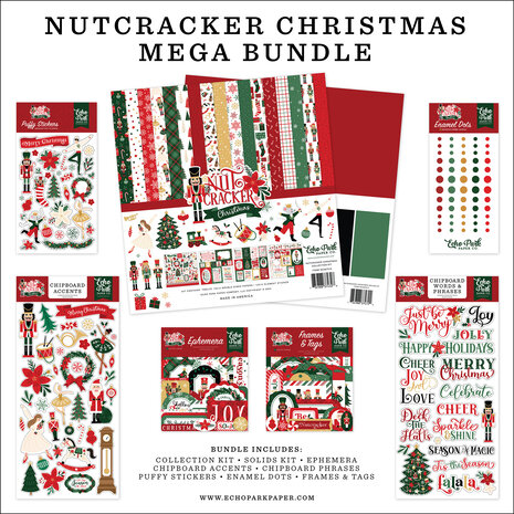 Echo Park Nutcracker Christmas Mega Bundle (NC387050)