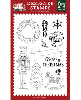 Echo Park Nutcracker Clear Stamp (NC387044)